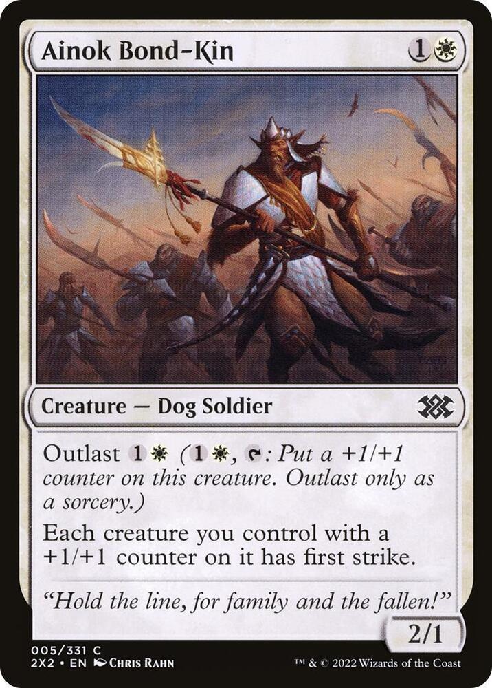 Ainok Bond Kin 5 (Double Masters 2022)  - Foil | Good Games Adelaide SA