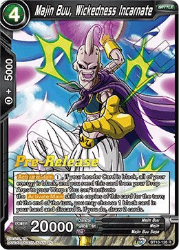 Majin Buu, Wickedness Incarnate (Rise of the Unison Warrior) [BT10-126] | Good Games Adelaide SA