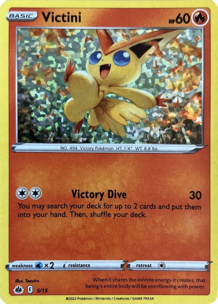 Victini (5/15) [McDonald's Promos: Match Battle] | Good Games Adelaide SA