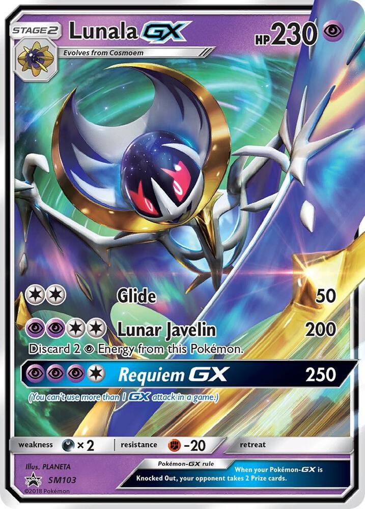 Lunala GX SM103 (SM Promos)  - Holofoil | Good Games Adelaide SA