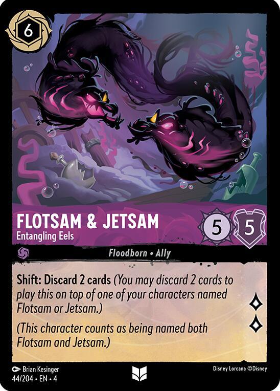 Flotsam and Jetsam Entangling Eels 44/204 (Ursula's Return)  | Good Games Adelaide SA