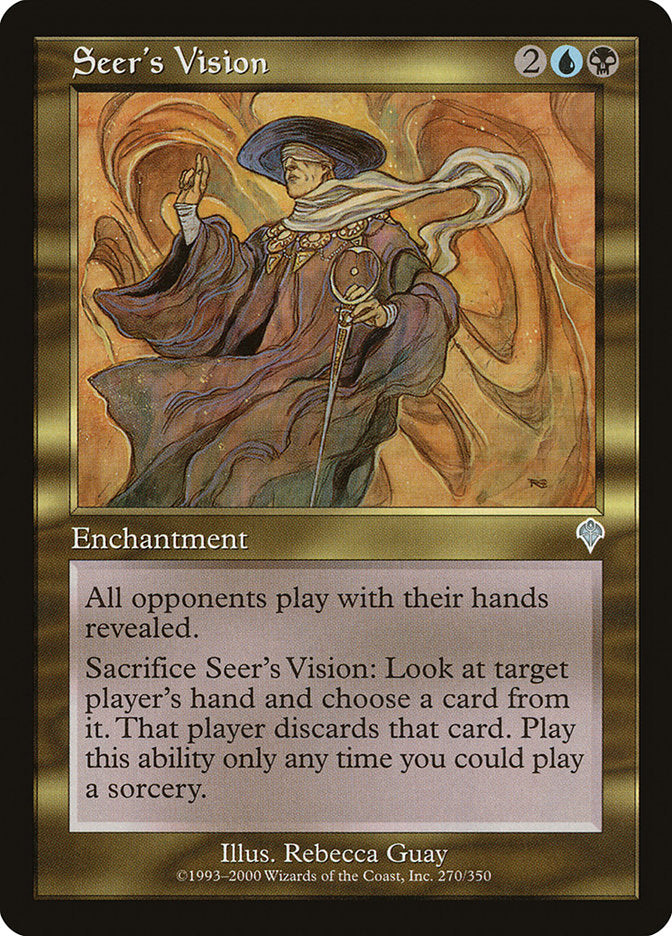 Seer's Vision 270 (Invasion)  - Foil | Good Games Adelaide SA