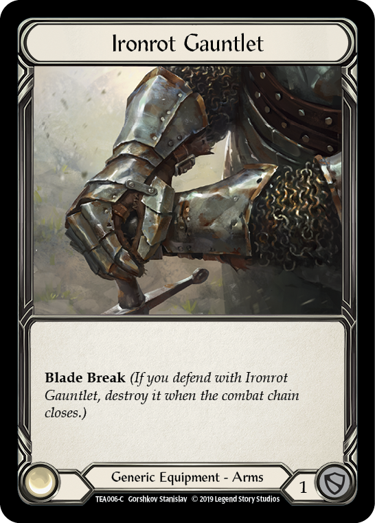 Ironrot Gauntlet [TEA006-C] 1st Edition Normal | Good Games Adelaide SA
