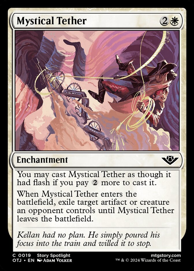 Mystical Tether 19 (Outlaws of Thunder Junction)  | Good Games Adelaide SA
