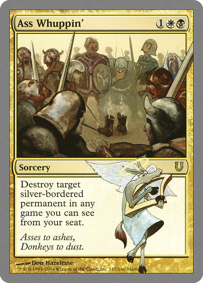 Ass Whuppin' 117 (Unhinged)  - Foil | Good Games Adelaide SA