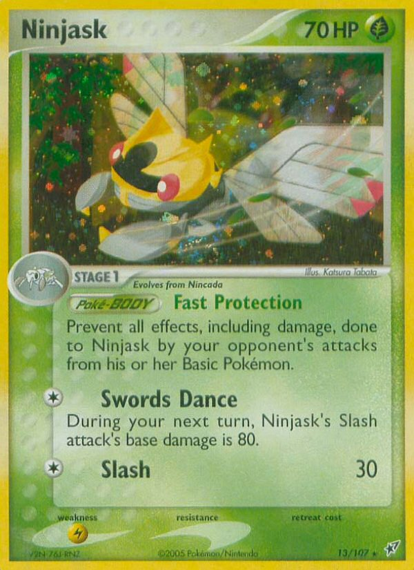 Ninjask (13/107) [EX: Deoxys] | Good Games Adelaide SA