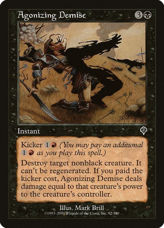 Agonizing Demise 92 (Invasion)  - Foil | Good Games Adelaide SA