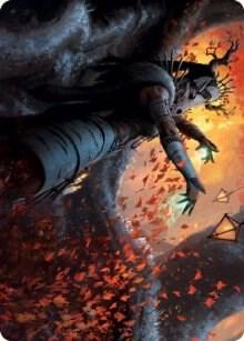 Dawnhart Rejuvenator Art Card 49 (Art Series: Innistrad: Midnight Hunt)  | Good Games Adelaide SA