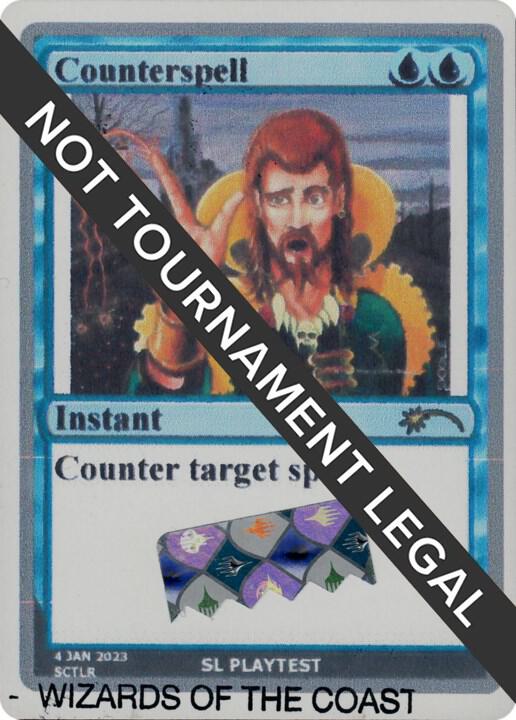 Counterspell SL PLAYTEST  (Secret Lair Drop Series)  | Good Games Adelaide SA