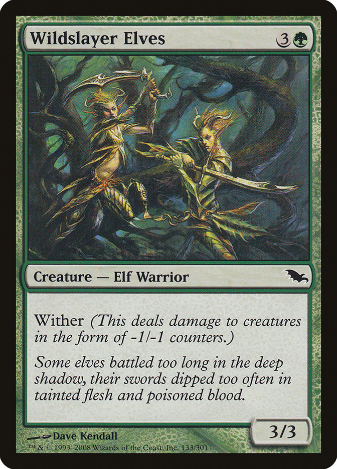 Wildslayer Elves 133 (Shadowmoor)  | Good Games Adelaide SA
