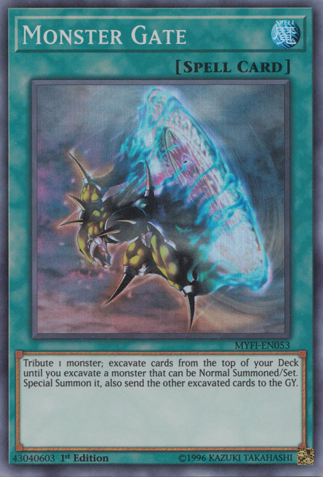 Monster Gate [MYFI-EN053] Super Rare | Good Games Adelaide SA