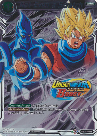 Not Even a Scratch (Event Pack 08 - Alternate Foil) (DB2-160) [Tournament Promotion Cards] | Good Games Adelaide SA