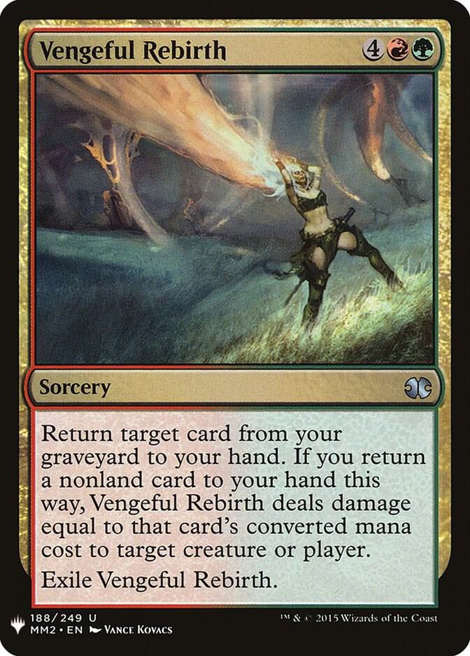 Vengeful Rebirth 188 (The List Reprints)  | Good Games Adelaide SA