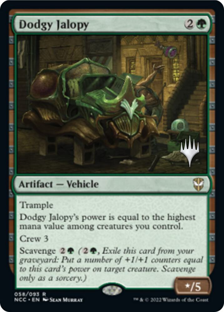 Dodgy Jalopy 58 (Promo Pack: Streets of New Capenna)  - Foil | Good Games Adelaide SA