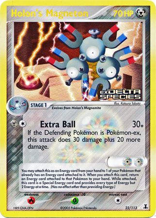 Holon's Magneton (22/113) (Stamped) [EX: Delta Species] | Good Games Adelaide SA