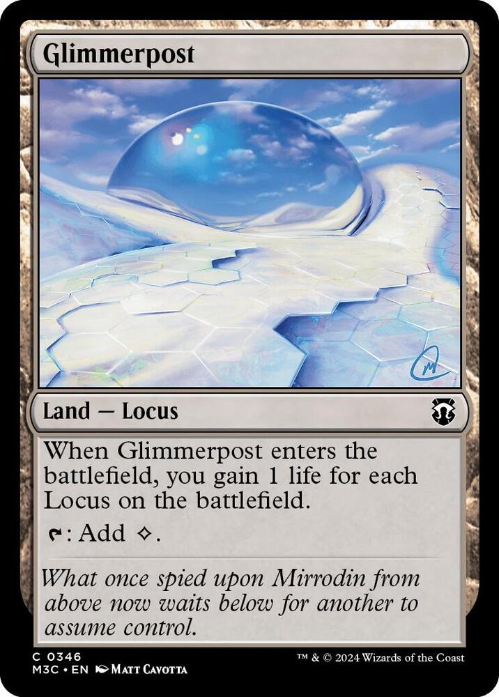 Glimmerpost 346 (Commander: Modern Horizons 3)  - Foil | Good Games Adelaide SA