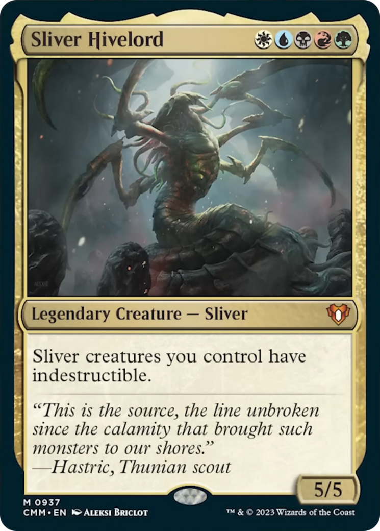 Sliver Hivelord [Commander Masters] | Good Games Adelaide SA