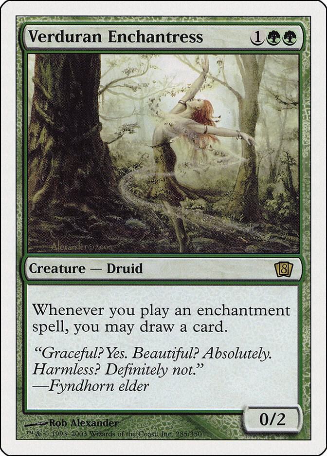 Verduran Enchantress 285 (8th Edition)  | Good Games Adelaide SA