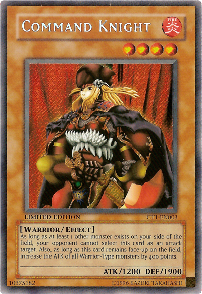 Command Knight [CT1-EN003] Secret Rare | Good Games Adelaide SA