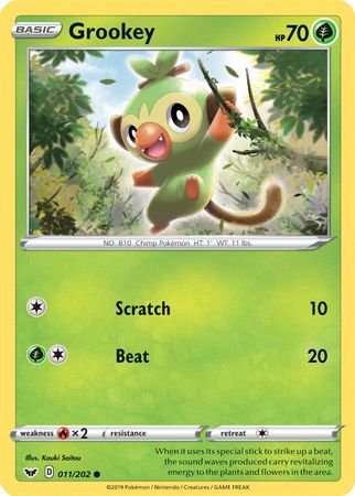 Grookey (011/202) (Premium Collection) [Sword & Shield: Base Set] | Good Games Adelaide SA