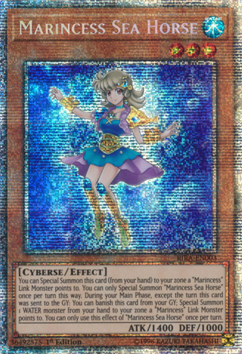 Marincess Sea Horse [RIRA-EN003] Starlight Rare | Good Games Adelaide SA