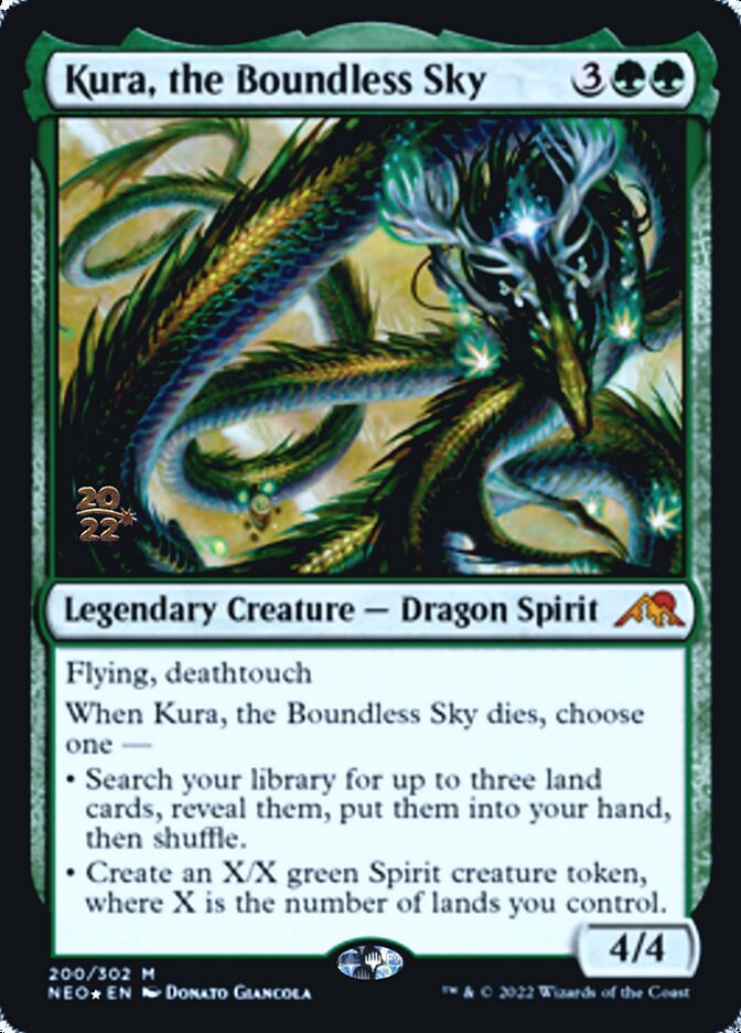 Kura, the Boundless Sky [Kamigawa: Neon Dynasty Prerelease Promos] | Good Games Adelaide SA