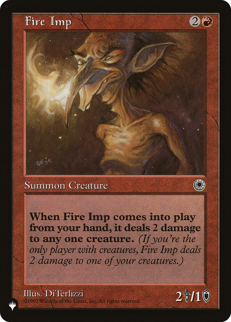 Fire Imp [The List Reprints] | Good Games Adelaide SA