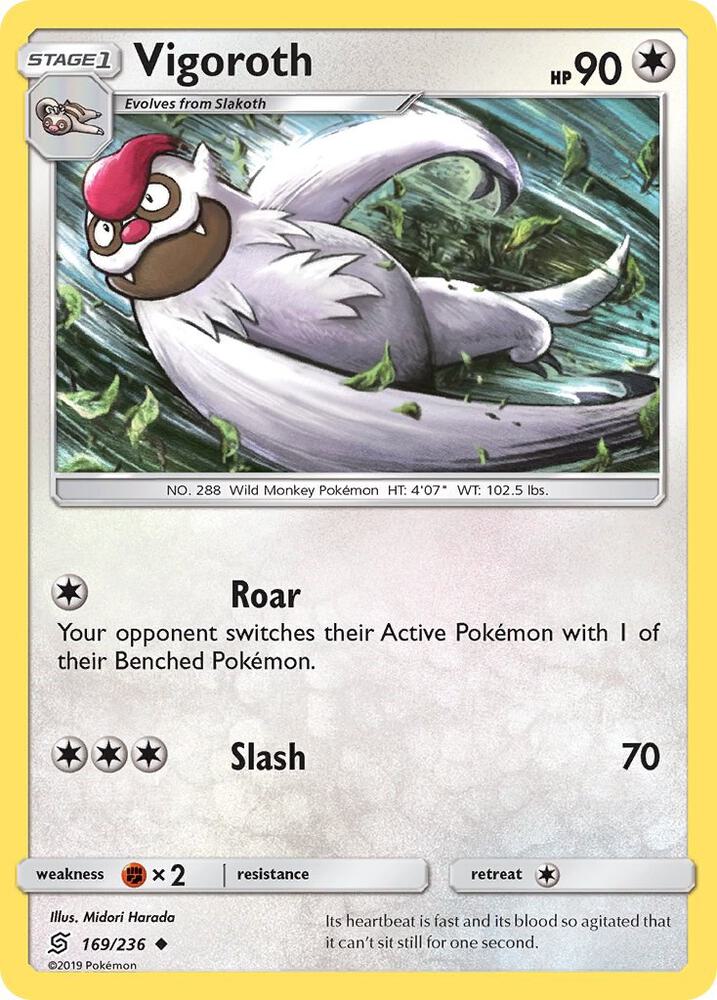 Vigoroth 169/236 (SM - Unified Minds)  | Good Games Adelaide SA