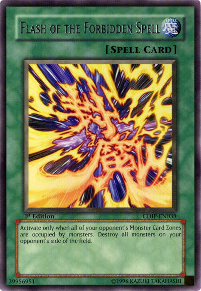 Flash of the Forbidden Spell [CDIP-EN038] Rare | Good Games Adelaide SA