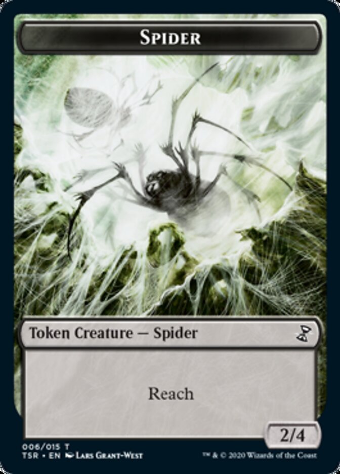 Spider Token [Time Spiral Remastered Tokens] | Good Games Adelaide SA