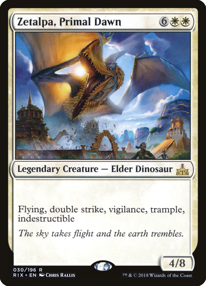 Zetalpa, Primal Dawn [Rivals of Ixalan Promos] | Good Games Adelaide SA