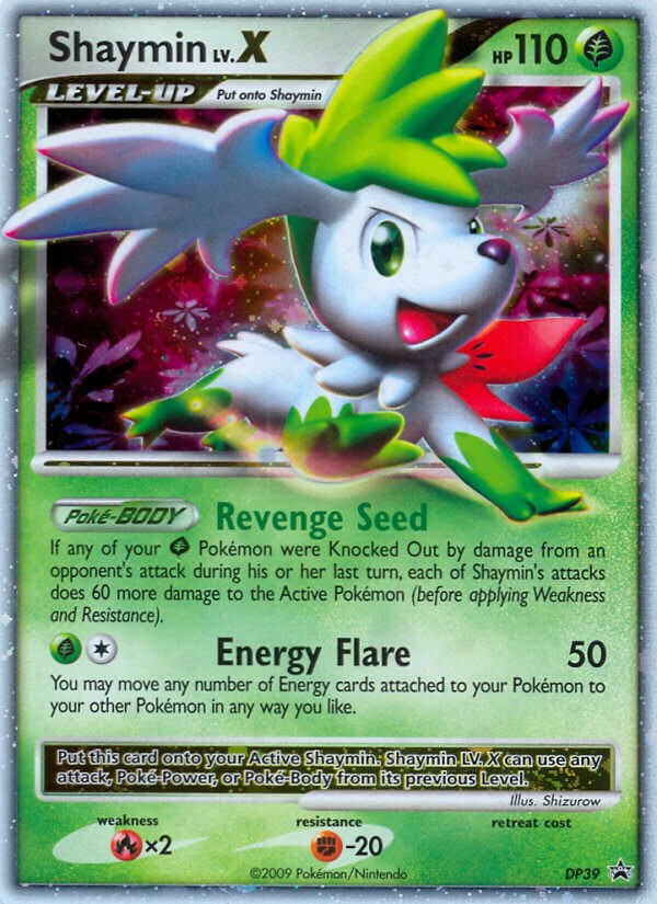 Shaymin LV.X (DP39) [Diamond & Pearl: Black Star Promos] | Good Games Adelaide SA