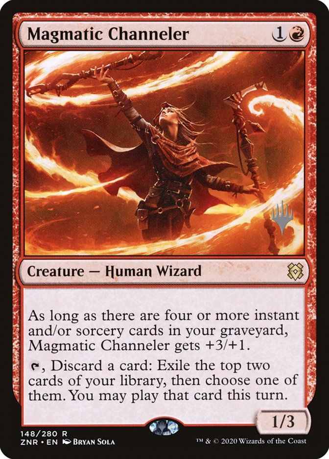 Magmatic Channeler (Promo Pack) [Zendikar Rising Promos] | Good Games Adelaide SA