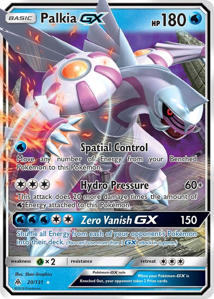 Palkia GX 20/131 (SM - Forbidden Light)  - Holofoil | Good Games Adelaide SA