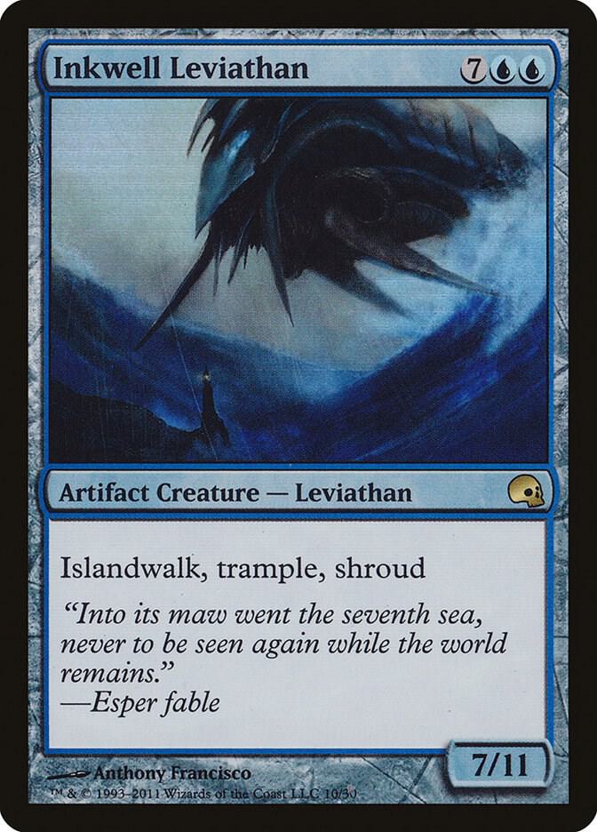 Inkwell Leviathan 10 (Premium Deck Series: Graveborn)  - Foil | Good Games Adelaide SA