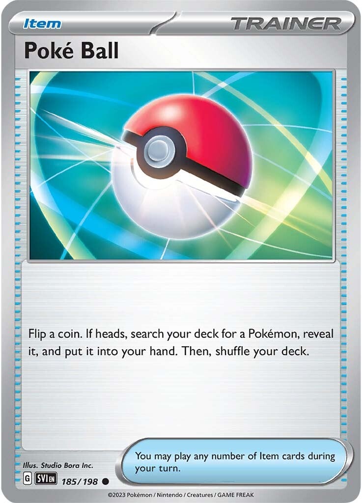 Poke Ball (185/198) [Scarlet & Violet: Base Set] | Good Games Adelaide SA