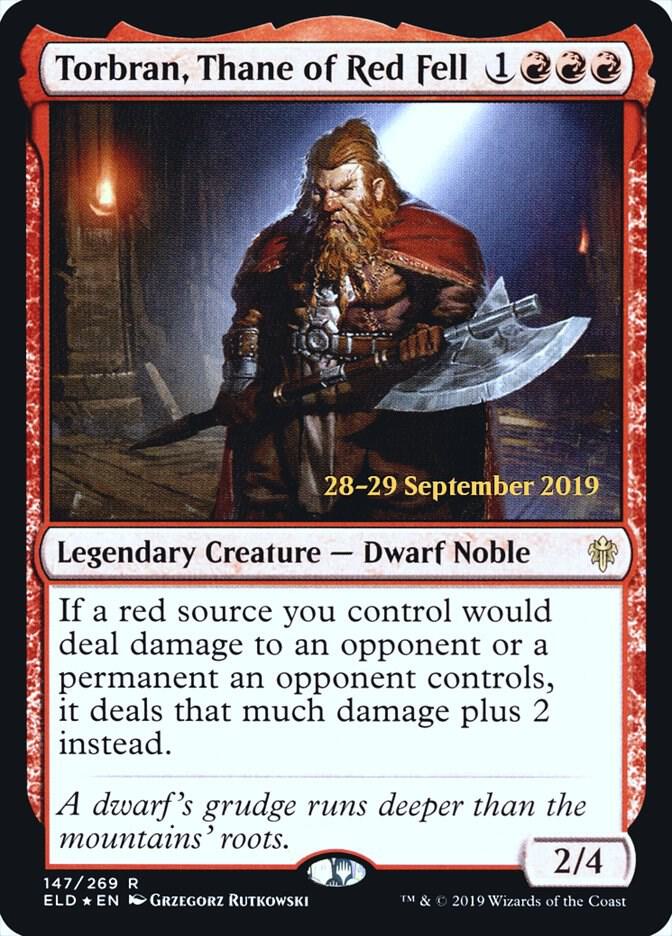 Torbran Thane of Red Fell 147 (Prerelease Cards)  - Foil | Good Games Adelaide SA