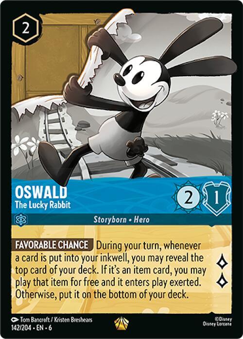 Oswald The Lucky Rabbit 142/204 (Azurite Sea)  | Good Games Adelaide SA