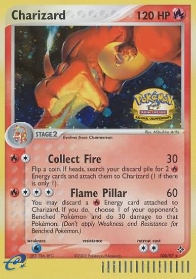 Charizard (100/97) (National Championship 2004) [League & Championship Cards] | Good Games Adelaide SA