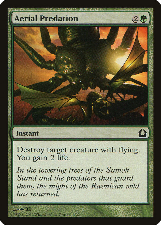 Aerial Predation [Return to Ravnica] | Good Games Adelaide SA