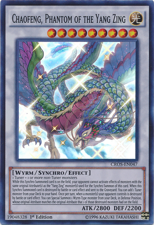 Chaofeng, Phantom of the Yang Zing [CROS-EN047] Super Rare | Good Games Adelaide SA