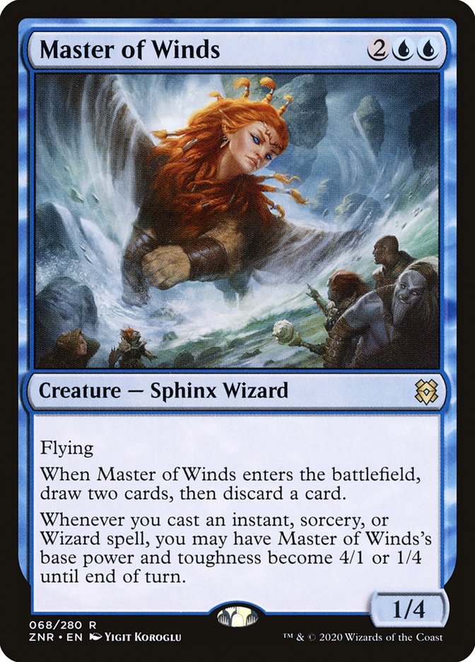 Master of Winds [Zendikar Rising] | Good Games Adelaide SA