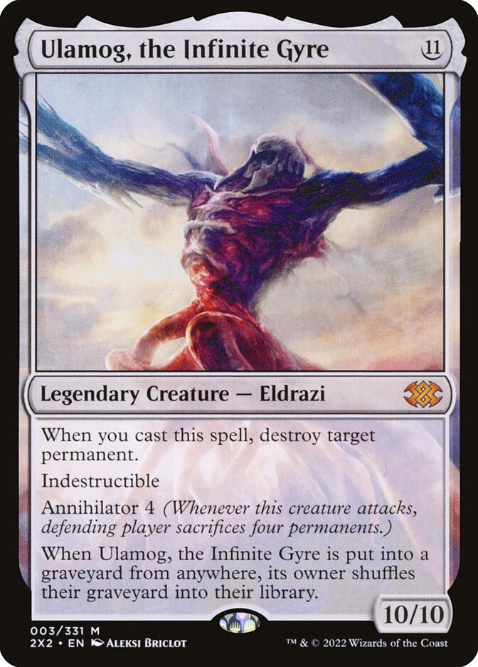 Ulamog, the Infinite Gyre 3 (Double Masters 2022)  - Foil | Good Games Adelaide SA