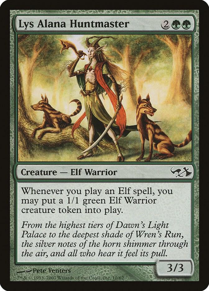 Lys Alana Huntmaster 10 (Duel Decks: Elves vs. Goblins)  | Good Games Adelaide SA