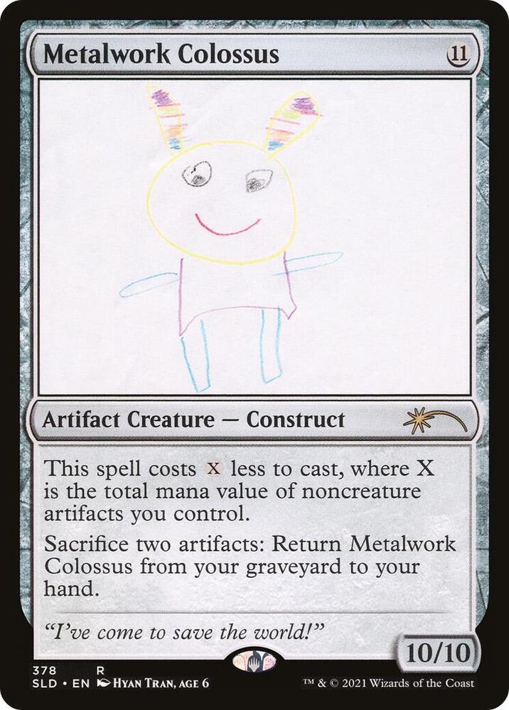 Metalwork Colossus 378 378 (Secret Lair Drop Series)  | Good Games Adelaide SA