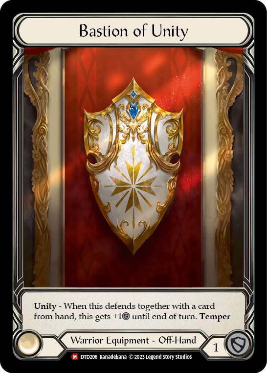 Bastion of Unity [DTD206] (Dusk Till Dawn)  Cold Foil | Good Games Adelaide SA