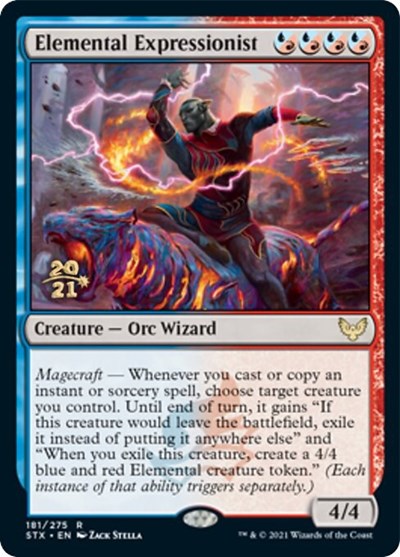 Elemental Expressionist [Strixhaven: School of Mages Prerelease Promos] | Good Games Adelaide SA