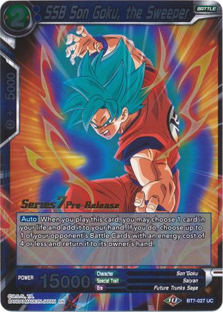SSB Son Goku, the Sweeper (Assault of the Saiyans) [BT7-027_PR] | Good Games Adelaide SA