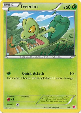 Treecko (7/30) [XY: Trainer Kit 2 - Latias] | Good Games Adelaide SA