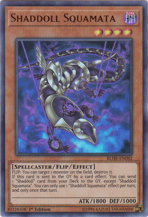Shaddoll Squamata [BLHR-EN082] Ultra Rare | Good Games Adelaide SA
